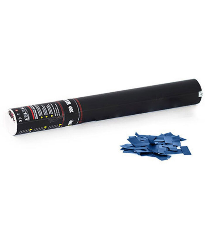 TCM FX - Kézi működtetésű Konfetti Ágyú 50cm - Sötétkék